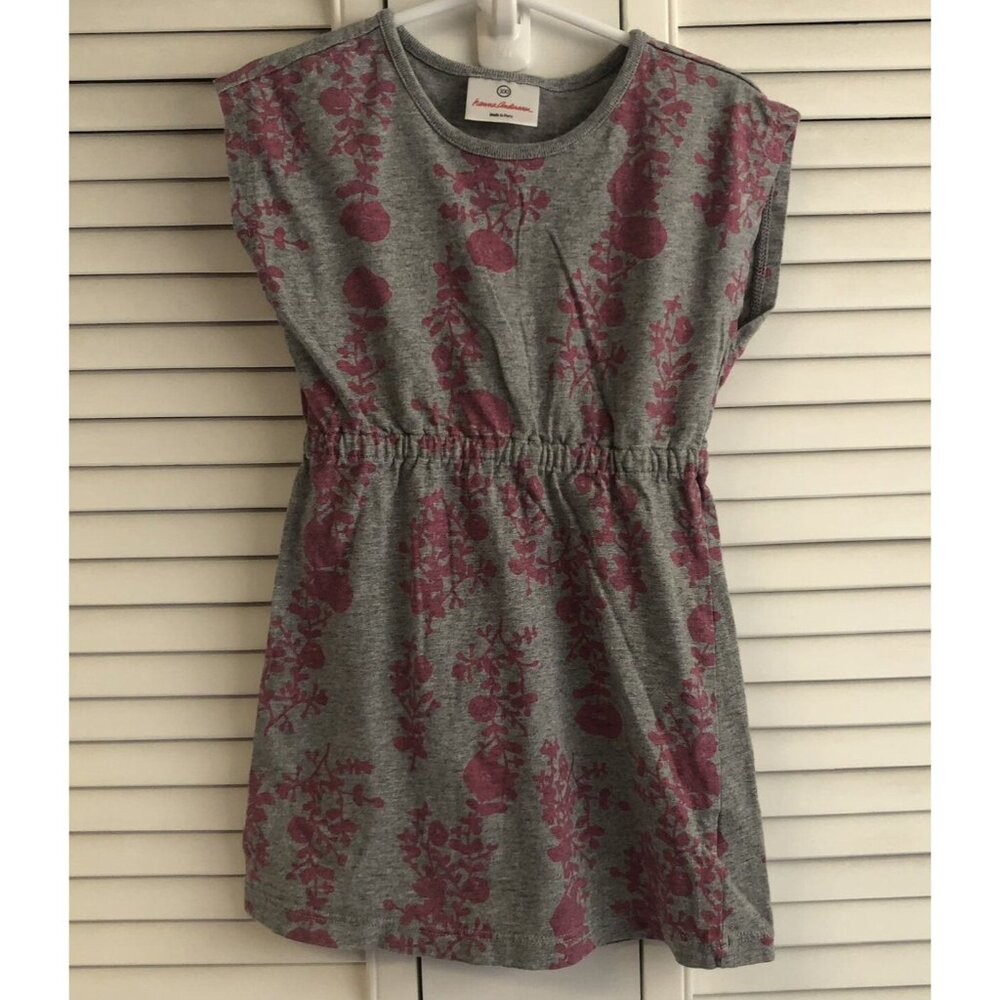 Hanna Andersson Size 100 4 Floral Tee Dress